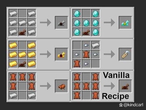 我的世界铁马铠怎么做[图1]