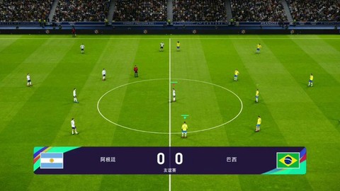 实况足球怎么打过巴西