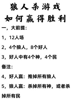 狼人杀的狼人怎么赢[图1]