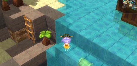 冒险岛2怎么下到水里[图2]