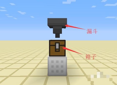 我的世界中漏斗怎么做